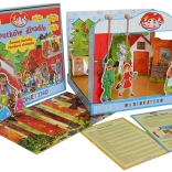 Teatro delle marionette Cappuccetto Rosso e Casetta di marzapane