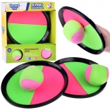 Set Acchiappa e Lancia con velcro – 2 palette e 2 palline per il divertimento all’aperto
