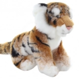 Tigre di peluche marrone 25 cm