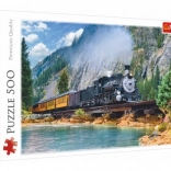 Puzzle Trenino di Montagna 500 Pezzi Trefl