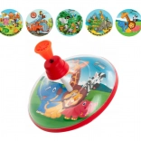 Grande trottola di plastica per bambini