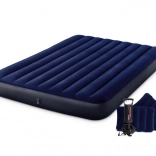 Materasso matrimoniale gonfiabile 203 × 152 cm con cuscini INTEX Velour