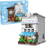 Set CADA negozio di sushi giapponese con illuminazione LED, 1665 pezzi