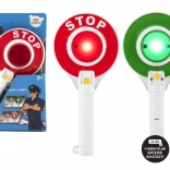 Paletta della polizia in plastica con luce