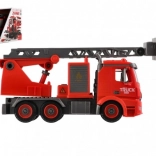 Camion dei pompieri avvitabile 36 cm con luce e suono, spruzza acqua