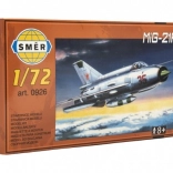 Modello realistico dell'aereo MiG-21R in scala 1:72
