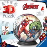 Ravensburger 3D Puzzleball Marvel Avengers – 73 pezzi