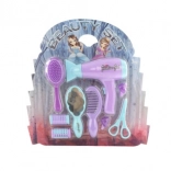 Set per bambini con phon a batteria e accessori da parrucchiere