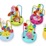 VIGA labirinto di perline in legno per lo sviluppo della motricità, 1 pz