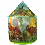 Tenda per bambini dinosauri da giardino verde