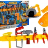 Grande set di attrezzi per il piccolo tuttofare 55 pezzi con cintura