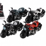 Mini moto metallo/plastica a retrocarica - 4 colori