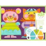 Pittura con tavolozza – adorabili animaletti DJECO