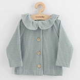 Giacca cardigan per neonata con bottoni New Baby Laura grigia
