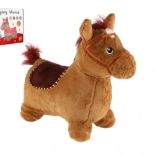 Cavallino saltellante in peluche con suoni, altezza sella 23 cm