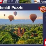 Puzzle mongolfiere su Mandalay 1000 pezzi