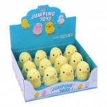 Pulcino giallo a molla