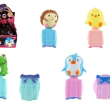 Animaletto in silicone rovesciabile con pacchetto – antistress per bambini