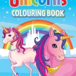 Album da colorare A4 Unicorni