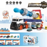 Autotrasportatore con lanciatore di palline