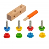 Lucy & Leo viti e dadi – set di gioco montessori