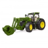 Trattore con caricatore frontale John Deere 7R 350