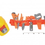 Attrezzi su cintura con casco luminoso - set