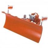 Lama spazzaneve anteriore compatibile con camion Bruder