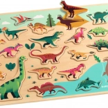 djeco puzzle in legno dinosauri