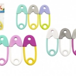 Sonaglio a forma di spilla da balia – mix di colori