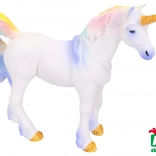 Figurina di unicorno dipinta a mano 14 cm