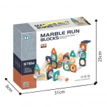 Pista di biglie 66 pezzi