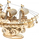 Puzzle in legno 3D Barca a vela ROBOTIME Rolife 118 pezzi
