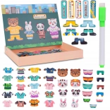 puzzle magnetico educativo Famigliola