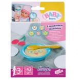 BABY born set per l’alimentazione del bebè – piattini magici con ciotola e cucchiaino