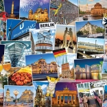 EUROGRAPHICS Puzzle Viaggiatore Berlino 1000 pezzi