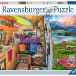 Puzzle 2D 1000 pezzi Vista dal camper