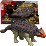 Jurassic World Rebirth figura Ankylosaurus 24 cm con suoni