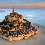 Puzzle Mont Saint Michel dall'alto 1000 pezzi