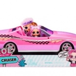 L.O.L. Surprise City Cruiser – cabriolet rosa con bambola Beeps