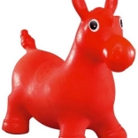 Cavallino saltellante rosso