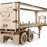 Puzzle 3D in legno – rimorchio per camion HEAVY BOY VM-03 (138 pezzi) UGEARS
