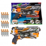 Pistola a proiettili in schiuma con suono e proiettili