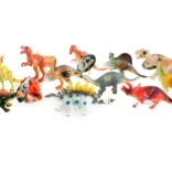 Piccoli dinosauri di gomma – set da 12 pezzi