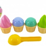 Set di formine gelato per la sabbia