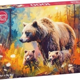 Puzzle CHERRY PAZZI Insieme nella Foresta 1000 pezzi