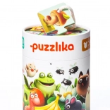 Puzzle educativi per bambini Il mio cibo – cosa mangiano gli animali (20 pezzi)