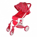 Passeggino sportivo per bambole con tetto in tessuto