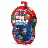 Wooblies figurine magnetiche 4 pz – set da collezione MARVEL