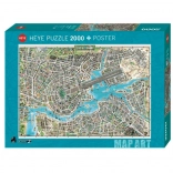 Puzzle HEYE 2000 pezzi – città della musica